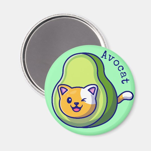 Avocat Magnet (Voorkant / Achterkant)