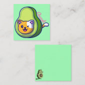 Avocat Note Kaart Notitiekaartje (Voorkant / Achterkant)