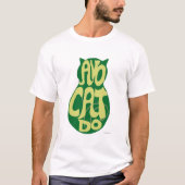 AvoCatdo Avocado Cat T-shirt (Voorkant)