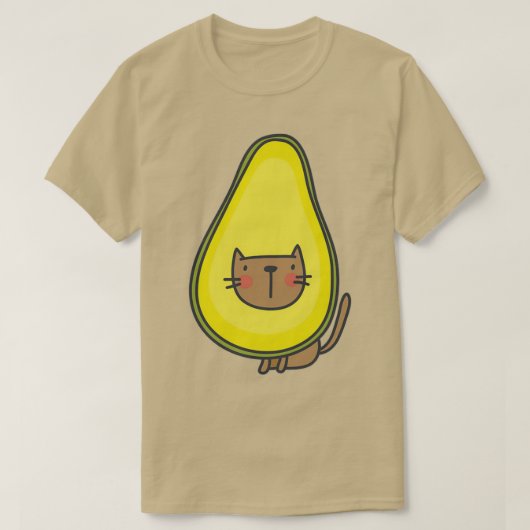 Avocato 6 t-shirt (Design voorkant)