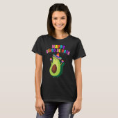 Avocato Avocado Cat Cinco De Mayo Vegan Kitten Mex T-shirt (Voorkant volledig)