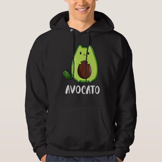 Avocato Avocado Cat Hoodie (Voorkant)