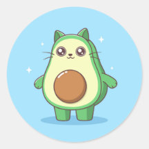 Avocato avocado cat kawaii schattige mok