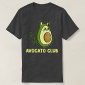 Avocato Avocado Cat T-shirt (Design voorkant)