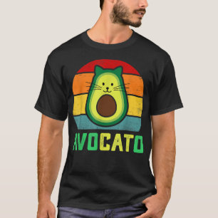 Avocato Avocato cat meme Cute Avocado Vegan Funny T-shirt