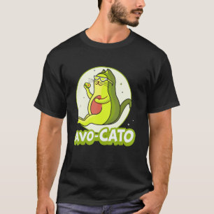 Avocato Kat Avocado Vegan En Katje Kitten T-shirt