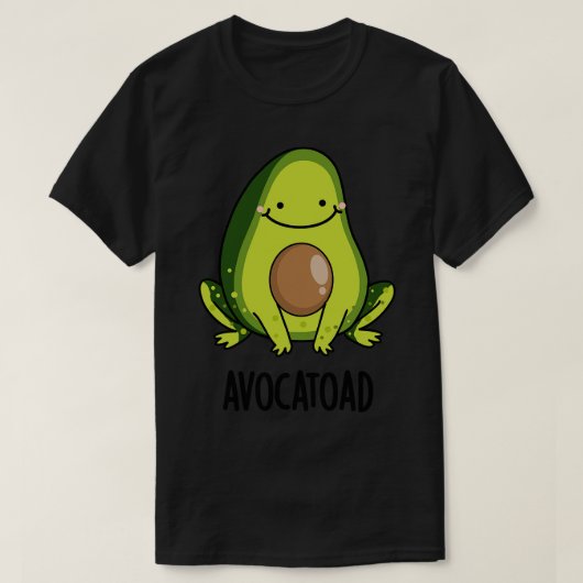 Avocatoad Grappige Avocado Toad Pun 1 T-shirt (Design voorkant)
