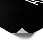 Avocatoad Grappige Avocado Toad Pun Dark BG Poster (Hoek)