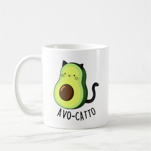 Avocatto Grappige Avocado Cat Pun Koffiemok
