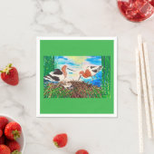 Avocet Napkins Servet (Insitu)