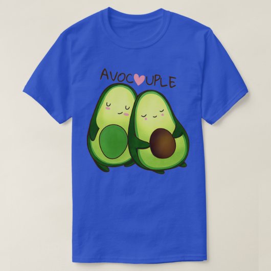 AVOCOUPLE AVOCADO-KOPPEL IN VERLIES T-SHIRT (Design voorkant)