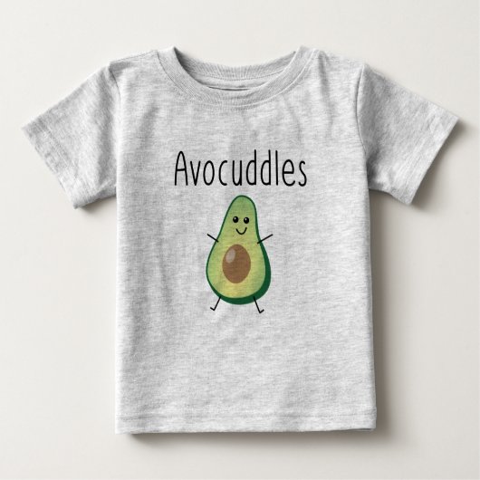 Avocuddles Baby Football Bodysuit (Voorkant)