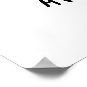 Avocuddles Cute Loving Avocado Couple Pun Poster (Hoek)