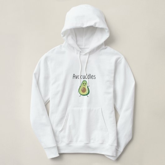 Avocuddles Hooded Sweatshirt (Design voorkant)