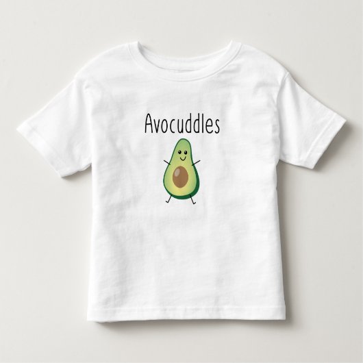 Avocuddles Toddler Ruffle T-shirt (Voorkant)