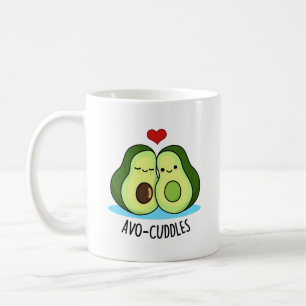 Avocudles Grappige avocado paar pun Koffiemok