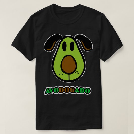 Avodogado funny dog klaagt het ontwerp van het gez t-shirt (Design voorkant)