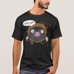 Avogadro-nummer. Cute Mole Day Chemist Gift T-shirt