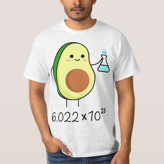 Avogadro's nummer t-shirt (Voorkant)