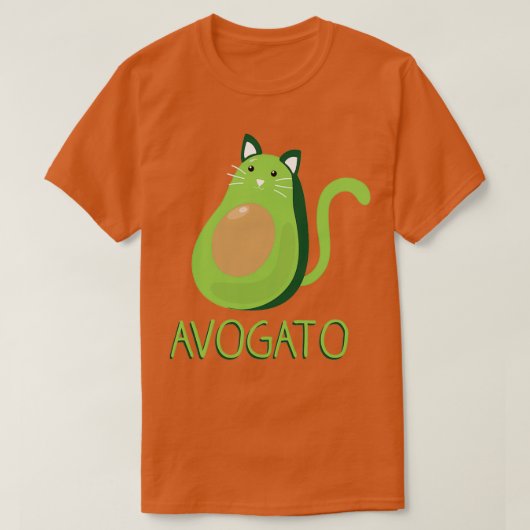 Avogato Avocado Cat 2 T-shirt (Design voorkant)