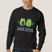 Avogato Avocado Cat Cat Vegan Trui (Voorkant)