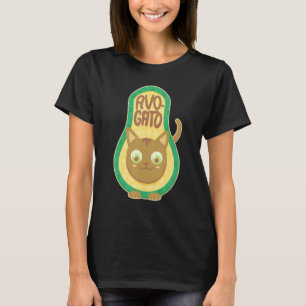 Avogato Avocado Kat Voor Veganisten & Vegetariër T-shirt
