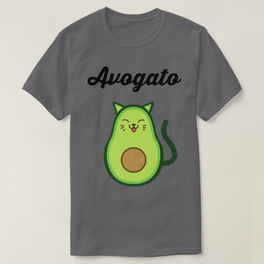 Avogato Avocado KittyMeow T-shirt (Design voorkant)