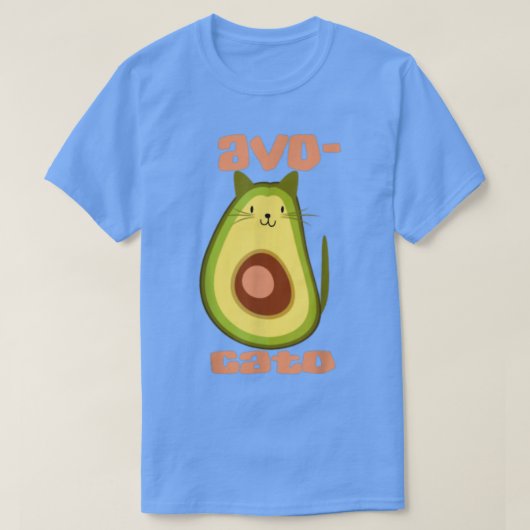 Avogato Avocato catlovers tshirt (Design voorkant)