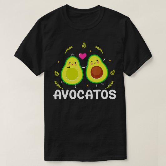 Avogato Avocatos Funny Cat Lover Cat Dad C T-shirt (Design voorkant)