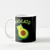 Avogato Cat Avocado - Funny Cinco De Mayo Koffiemok (Links)