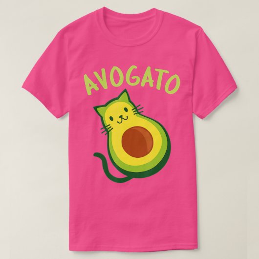 Avogato Cat Avocado - Funny Cinco de Mayo T-shirt (Design voorkant)