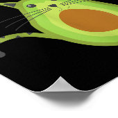 Avogato Cinco de Mayo Gift Cinco de Meow Cat Avoca Poster (Hoek)