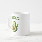 Avogato Funny Avocado Cat Lover Koffiemok (Voorkant links)