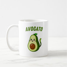 Avogato Funny Avocado Cat Lover Koffiemok