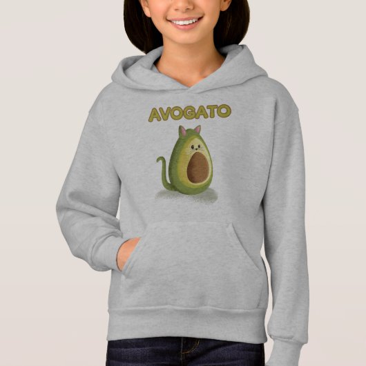 Avogato Kat - Avocado Cadeau Voor Cinco De Meow Fa (Voorkant)
