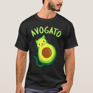 Avogato Kat Avocado Cinco De Mayo Voor Mannen Vrou T-shirt