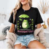 Avogatou Arigato Avocado Pun Schattige Japans Tri-Blend Shirt