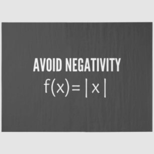avoid negativity math equation tissuepapier
