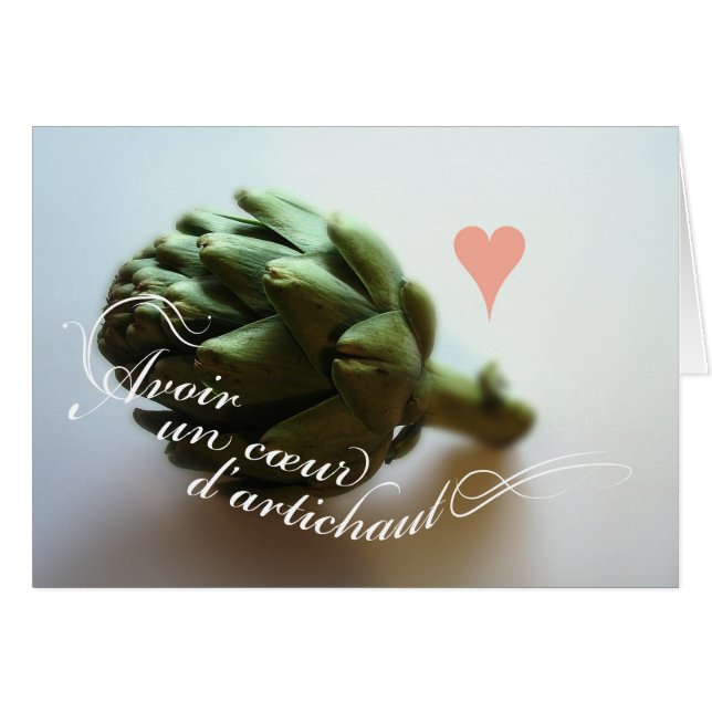 Avoir Un Coeur D'artichaut (Voorkant Horizontaal)