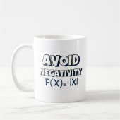 Avoit Negativity Funny Math  Koffiemok (Links)