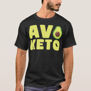 Avoketo Avocado Funny Keto Diet Gift Ketosis Keto T-shirt
