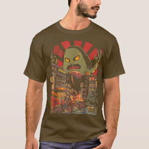 Avokiller Avocado Guacamole Kaiju Monster Japans T-shirt
