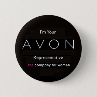 avon badge ronde button 5,7 cm