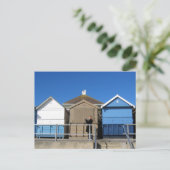 Avon Beach, Hampshire. VK. 07.02.04 Briefkaart (Staand voorkant)