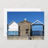 Avon Beach, Hampshire. VK. 07.02.04 Briefkaart (Voorkant / Achterkant)