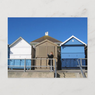 Avon Beach, Hampshire. VK. 07.02.04 Briefkaart