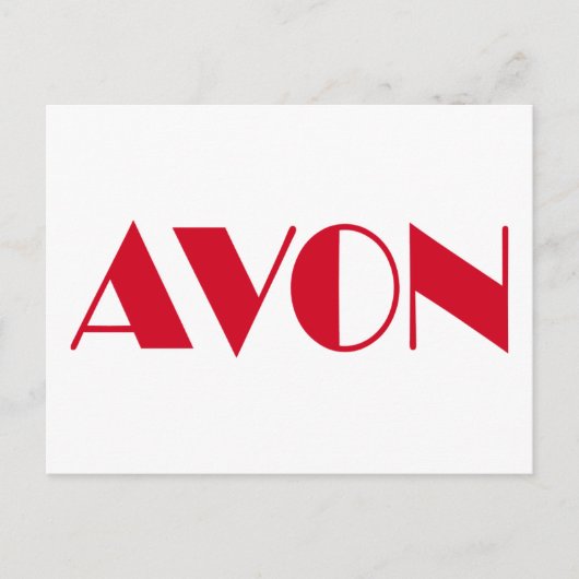 AVON-Briefkaart Briefkaart (Voorkant)