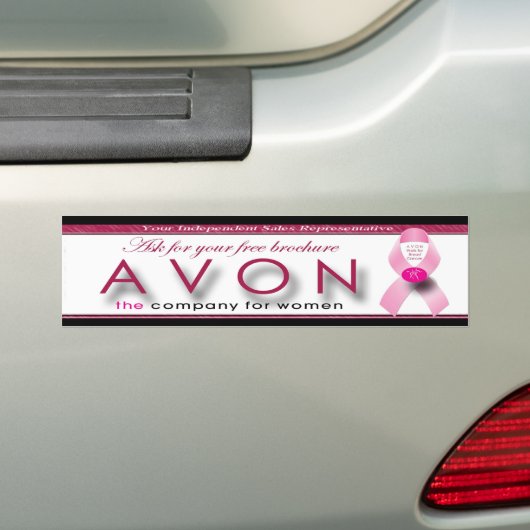 AVON Bumpersticker (Op auto)