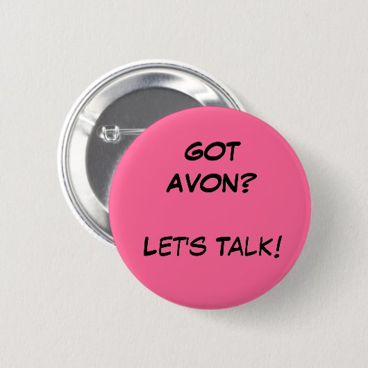 Avon Button (Voorkant /achterkant)
