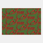 Avon Christmas Inpakpapier Vel (Voorkant)